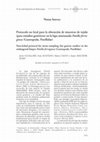 Research paper thumbnail of Protocolo no letal para la obtención de muestras de tejido (para estudios genéticos) en la lapa amenazada Patella ferruginea (Gastropoda, Patellidae)