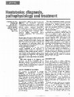 Research paper thumbnail of Heatstroke: diagnosis, pathophysiology and treatment