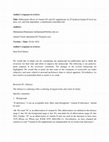 Research paper thumbnail of Author’s response to reviews Title: Differential effects of vitamin D2 and D3 supplements on 25-hydroxyvitamin D level are dose, sex, and time dependent: a randomized controlled trial Authors