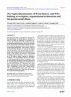 Research paper thumbnail of The Naples-Questionnaire of Work Distress (nQ-WD): Bullying at workplace, organizational dysfunctions and bio-psycho-social effects