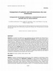 Research paper thumbnail of Comparison of systemic and intramammary dry cow treatments