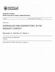 Research paper thumbnail of Eigenvalues and Eigenvectors in the Radiosity Context