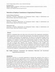 Research paper thumbnail of Motivation on Employee Commitments to Organizational Performance