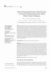 Research paper thumbnail of Renal Hemanjiyoperisitom: Olgu Sunumu ve Güncel Hemanjiyoperisitom-Soliter Fibröz Tümör Yaklaşımı