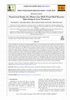 Research paper thumbnail of Numerical Study of a Water Gas Shift Fixed Bed Reactor Operating at Low Pressures