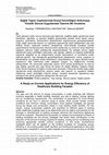 Research paper thumbnail of Sağlık Yapısı Cephelerinde Enerji Verimliliğini Arttırmaya Yönelik Güncel Uygulamalar Üzerine Bir İnceleme