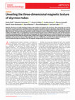 Research paper thumbnail of Unveiling the three-dimensional magnetic texture of skyrmion tubes