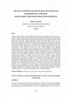 Research paper thumbnail of Ahlak Kavraminin Keli̇me Olarak Si̇yasi̇ Söylem İçeri̇si̇nde Kullanilmasi: Sosyal Medya Ortami Olarak Twi̇tter Örneği̇