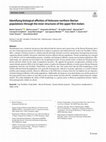 Research paper thumbnail of Identifying biological affinities of Holocene northern Iberian populations through the inner structures of the upper first molars