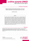 Research paper thumbnail of Religious blending along the Maritime Silk Roads : the case of Muslim’s descendants in Baiqi village (Quanzhou City, China)