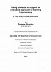 Research paper thumbnail of Using artefacts to support an embodied approach to learning trigonometry : a case study of grade 10 learners