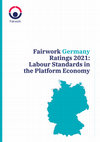 Research paper thumbnail of Fairwork Germany Ratings 2021: Labour Standards in the Platform Economy