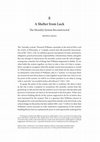 Research paper thumbnail of A Shelter from Luck: The Morality System Reconstructed