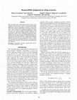 Research paper thumbnail of Responsibility judgments in voting scenarios