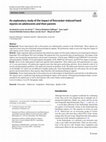 Research paper thumbnail of An exploratory study of the impact of firecracker-induced hand injuries on adolescents and their parents