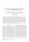 Research paper thumbnail of Correlation of the oldest Toba Tuff to sediments in the central Indian Ocean Basin