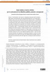 Research paper thumbnail of Aiuto medico a morire e diritto: per la costruzione di un dibattito pubblico plurale e consapevole