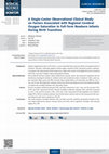 Research paper thumbnail of A Single-Center Observational Clinical Study on Factors Associated with Regional Cerebral Oxygen Saturation in Full-Term Newborn Infants During Birth Transition