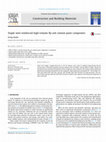 Research paper thumbnail of Staple wire-reinforced high-volume fly-ash cement paste composites