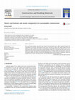 Research paper thumbnail of Novel coal bottom ash waste composites for sustainable construction