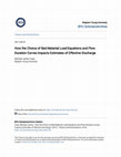 Research paper thumbnail of How the Choice of Bed Material Load Equations and Flow Duration Curves Impacts Estimates of Effective Discharge