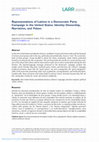 Research paper thumbnail of Representations of Latinos in a Democratic Party Campaign in the United States: Identity Ownership, Narratives, and Values