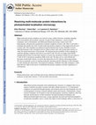 Research paper thumbnail of Resolving multi-molecular protein interactions by photoactivated localization microscopy