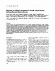 Research paper thumbnail of Diversity of β-globin mutations in Israeli ethnic groups reflects recent historic events