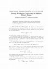 Research paper thumbnail of Nearly uniform convexity of infinite direct sums