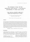 Research paper thumbnail of The development of larger cells that spontaneously escape senescence - a step during the immortalization of a human cancer cell line