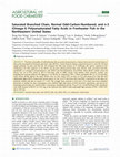 Research paper thumbnail of Saturated branched chain, normal odd-carbon-numbered, and n-3 (omega-3) polyunsaturated fatty acids in freshwater fish in the northeastern United States