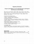 Research paper thumbnail of Progress and Challenges in Ocean Metaproteomics and Proposed Best Practices for Data Sharing