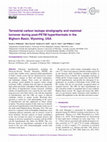 Research paper thumbnail of Terrestrial carbon isotope stratigraphy and mammal turnover during post-PETM hyperthermals in the Bighorn Basin, Wyoming, USA