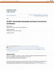 Research paper thumbnail of SA-REST: Semantically Interoperable and Easier-to-Use Services and Mashups