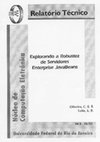 Research paper thumbnail of Explorando a robustez de servidores enterprise JavaBeans