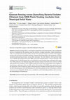 Research paper thumbnail of Quorum Sensing versus Quenching Bacterial Isolates Obtained from MBR Plants Treating Leachates from Municipal Solid Waste