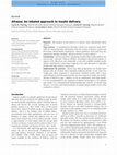 Research paper thumbnail of Afrezza: An inhaled approach to insulin delivery