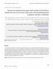 Research paper thumbnail of Sistema de tratamiento para aguas mieles producto del beneficio húmedo del café con moringa oleifera lam como bioadsorbente para el pequeño caficultor colombiano