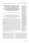 Research paper thumbnail of [Spina bifida occulta associated with environmental arsenic exposure in a prehispanic sample from northern Chile]