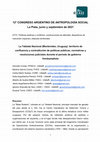 Research paper thumbnail of La Tablada Nacional (Montevideo, Uruguay): territorio de confluencia y contradicción de políticas públicas, normativas y resoluciones judiciales durante el periodo de gobierno frenteamplista