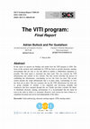 Research paper thumbnail of The VITI program: Final Report