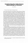 Research paper thumbnail of Unmögliche Biografien. Saidiya Hartmans Gegenerzählungen zur Domination