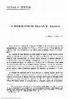 Research paper thumbnail of Notas y Documentos