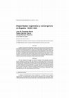 Research paper thumbnail of Disparidades regionales y convergencia en España. 1980-1995