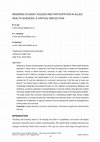 Research paper thumbnail of Widening student access and participation in Allied Health Sciences: A critical reflection