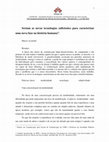 Research paper thumbnail of Seriam as novas tecnologias suficientes para caracterizar uma nova fase na hist�ria humana? 1