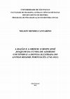 Research paper thumbnail of A razão e a ordem: o Bispo José Joaquim da Cunha de Azeredo Coutinho e a defesa ilustrada do antigo regime português (1742-1821)