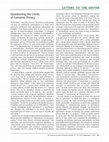 Research paper thumbnail of Questioning the Limits of Genomic Privacy