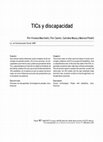 Research paper thumbnail of TICs y discapacidad