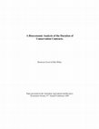 Research paper thumbnail of A Bioeconomic Analysis of the Duration of Conservation Contracts